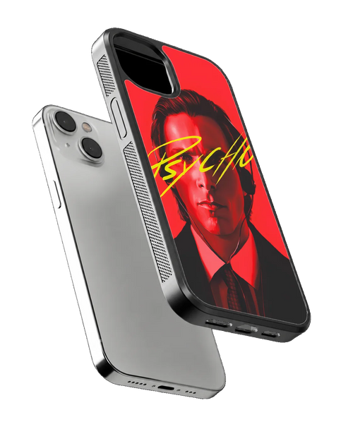 American Psycho Patrick Bateman Premium Glass Phone Covr