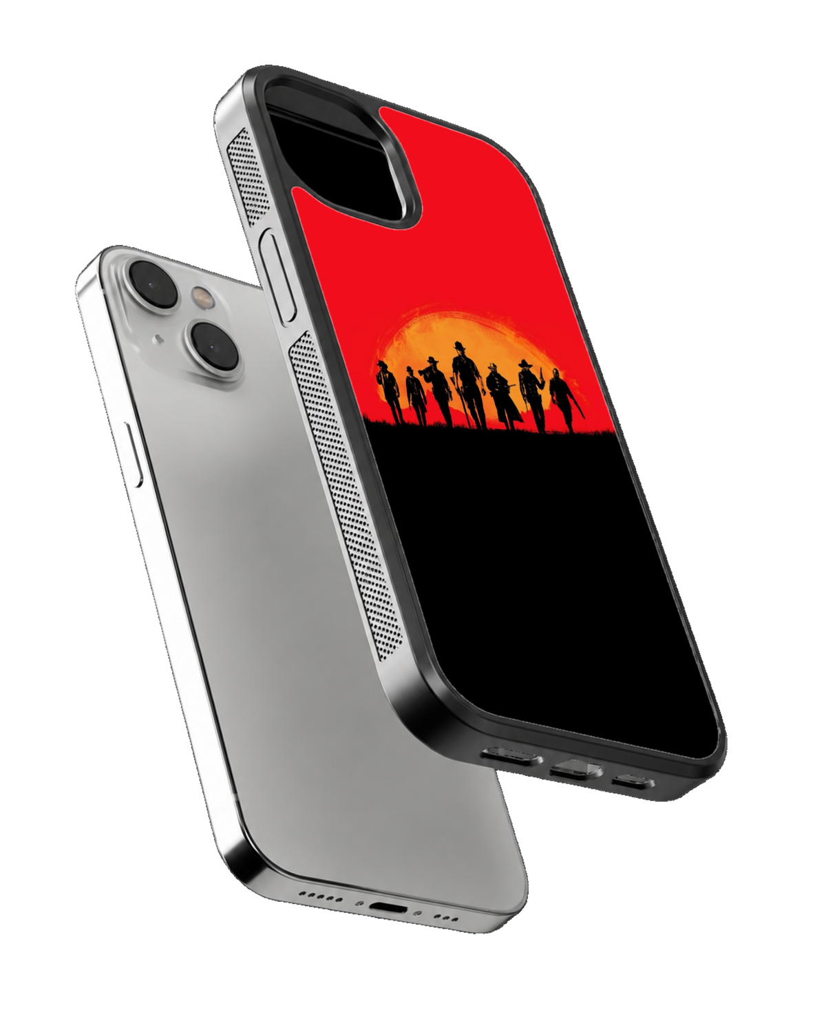 Red Dead Redemption 2 Van der Linde Gang Sunset Western Premium Glass Covr