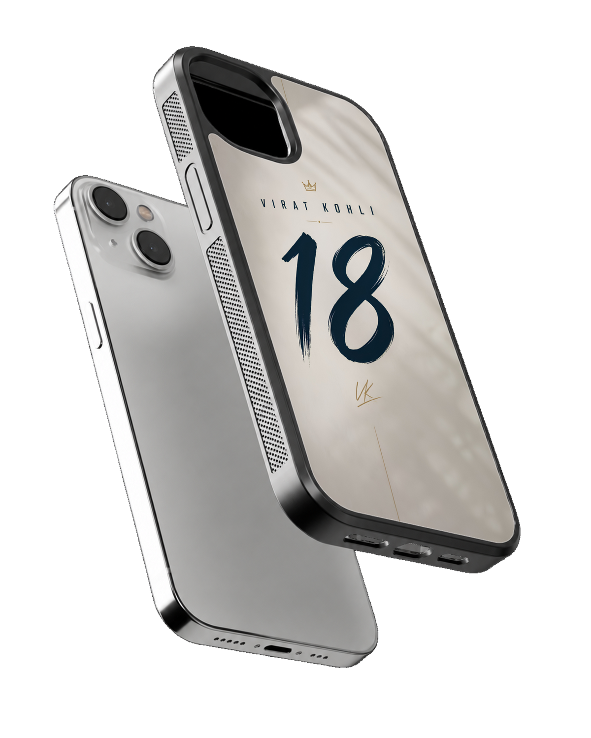 Virat Kohli 18 Cricket Premium Glass Covr