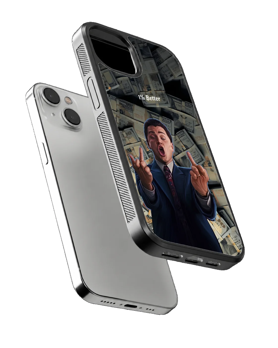 Wolf of Wall Street Premium Glass Phone Covr