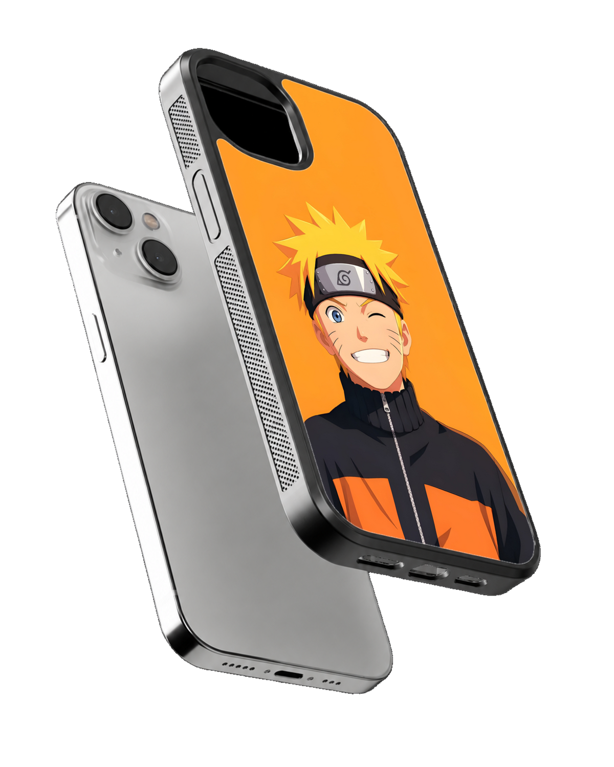 Naruto Theme Glass Phone Covr