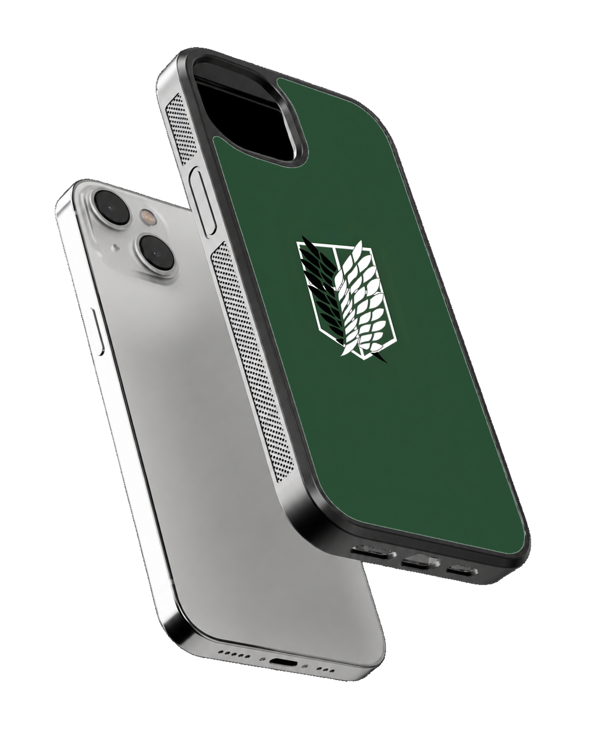 Wings of Freedom AOT Symbol Theme Glass Phone Covr