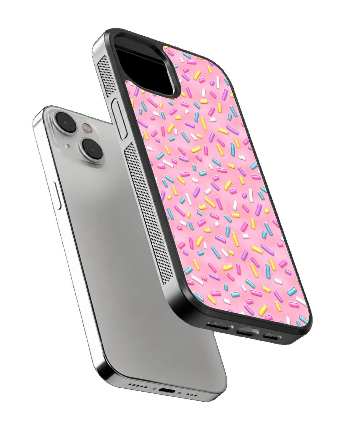 Rainbow Sprinkle Premium Glass Covr