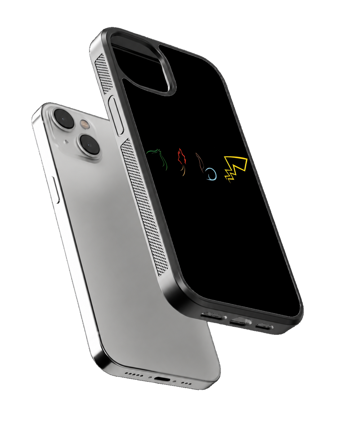 Pokemon Starters Theme Glass Phone Covr