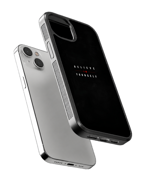 Believe in Yourself Glass Phone Covr