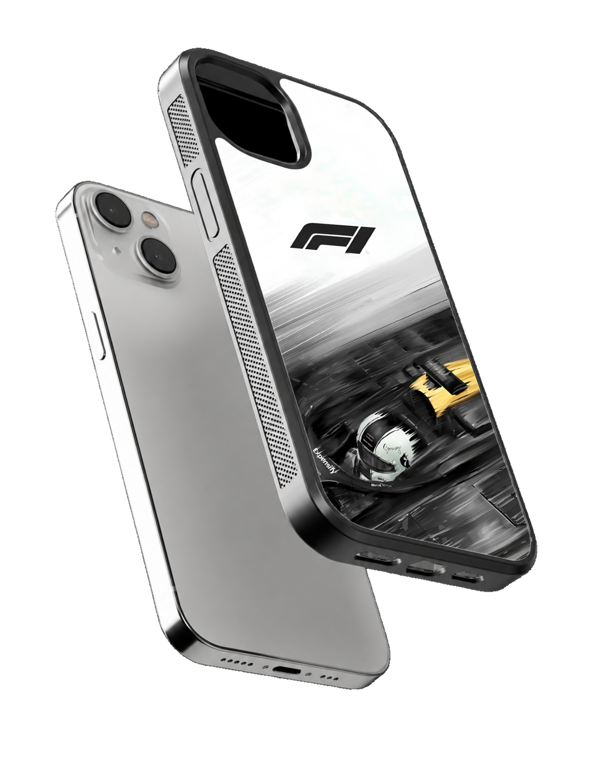 F1 Racing Speed Aesthetic Premium Glass Phone Covr
