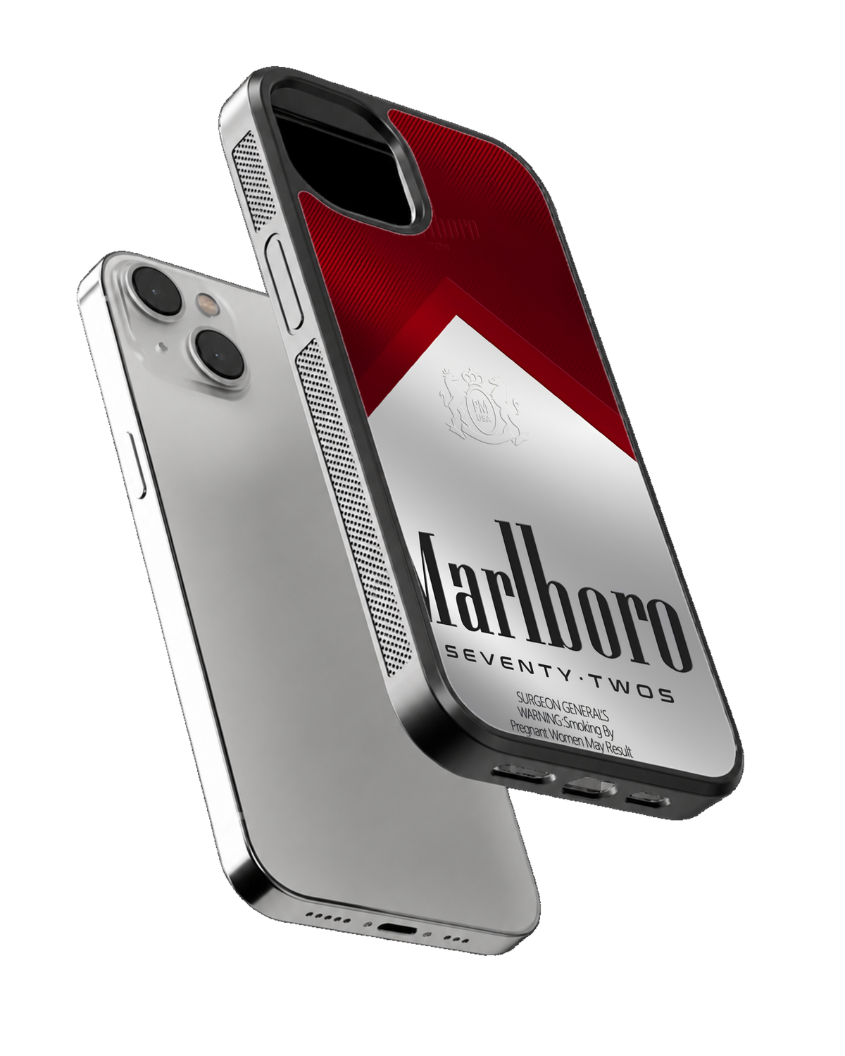 Marlboro Seventy-Twos Vintage Aesthetic Premium Glass Covr
