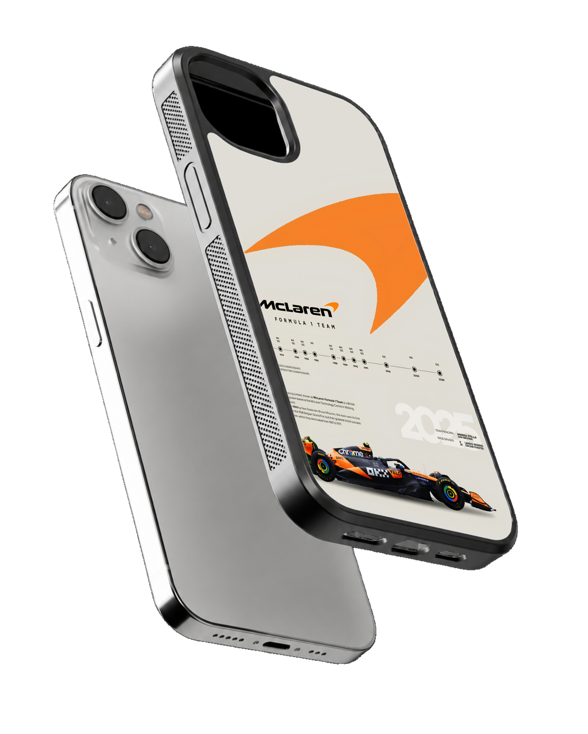 McLaren Racing Aesthetic Premium Glass Phone Covr