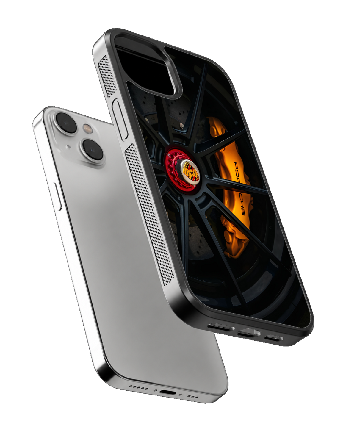 Porsche Wheel Aesthetic Premium Glass Phone Covr