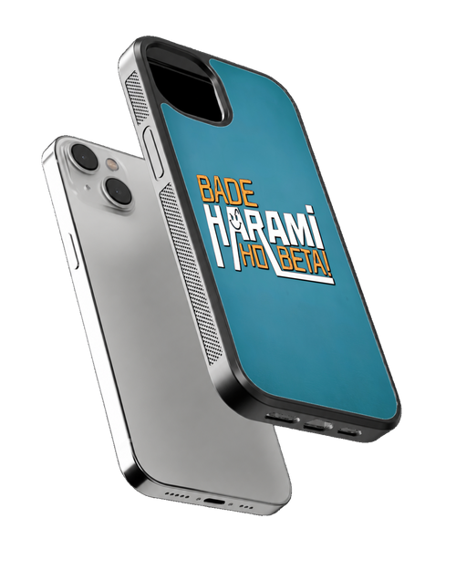 Bade Harami Ho Beta Aesthetic Glass Phone Covr