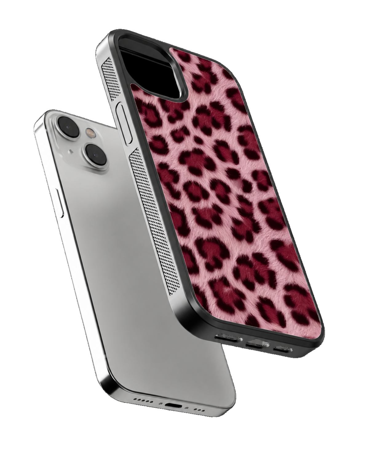 Pink Panther Print Premium Glass Phone Covr