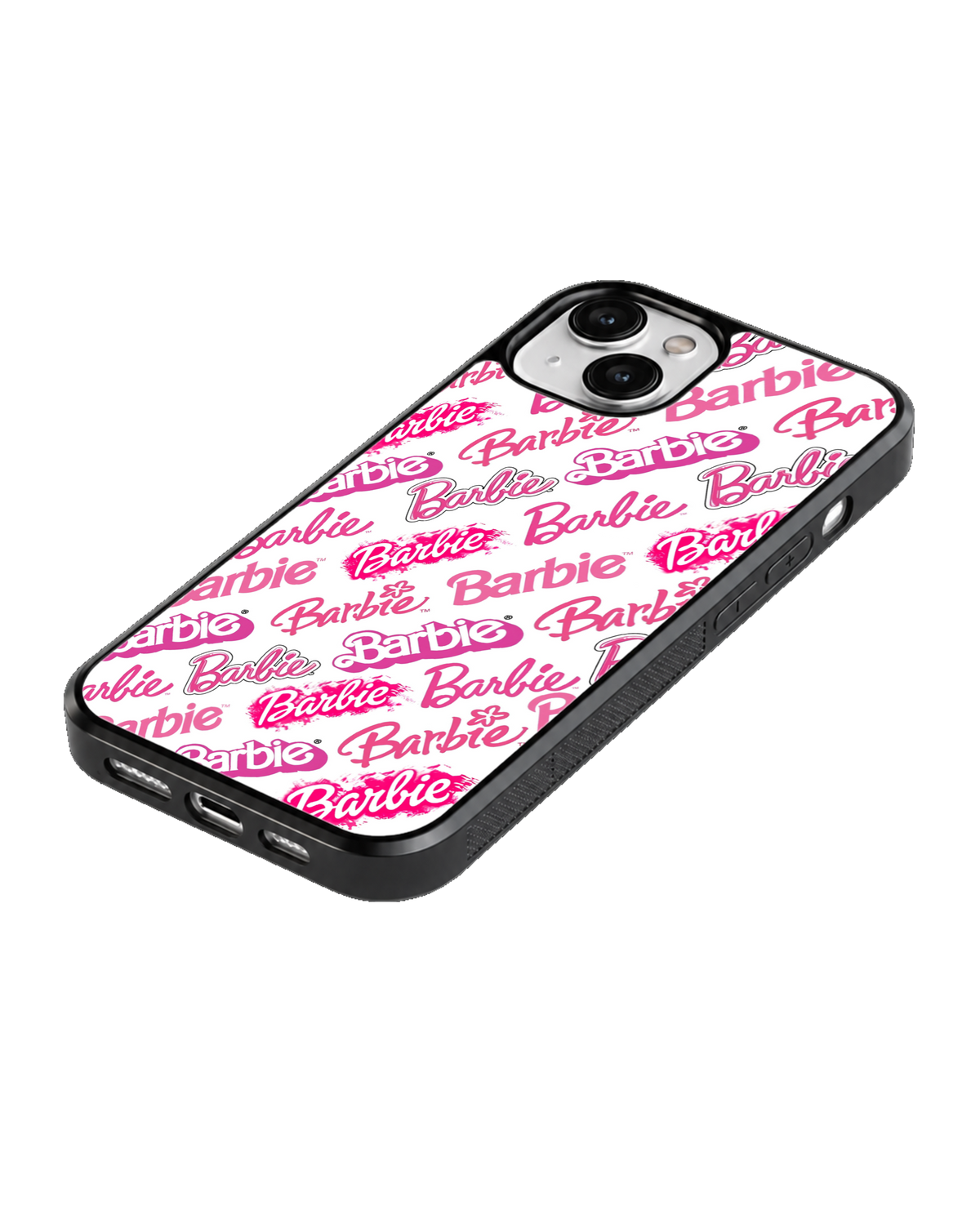 Barbie Pink Logo Pattern Girly Y2K Aesthetic Premium Glass Covr
