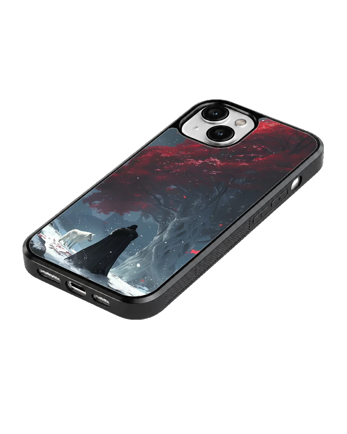 Game of Thrones Jon Snow Premium Glass Phone Covr