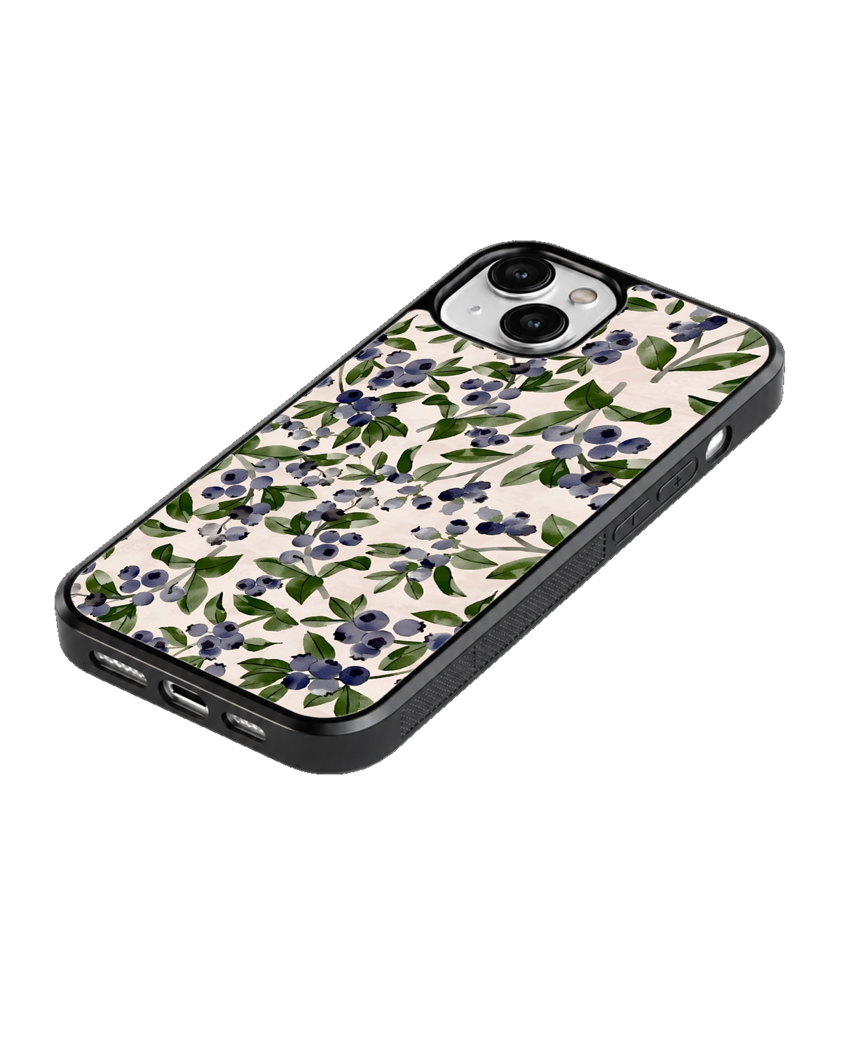 Blueberry Bloom Premium Glass Covr