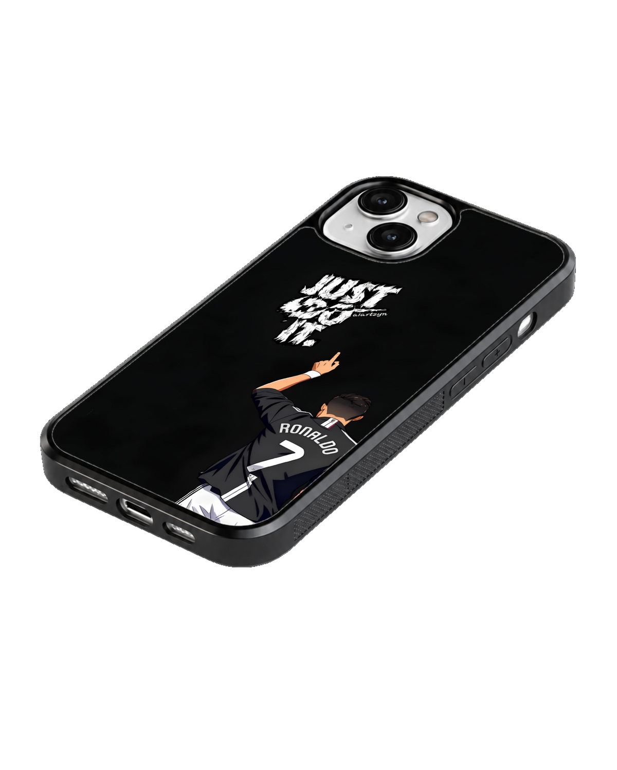 Cristiano Ronaldo Just Do It Premium Glass Covr