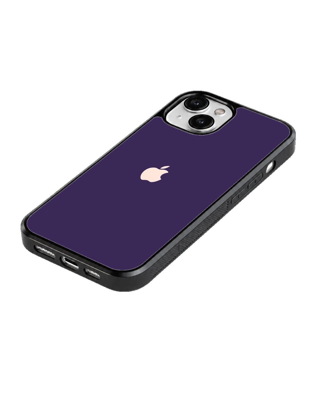 Purple Bite – Minimalist Purple Premium Glass Phone Covr
