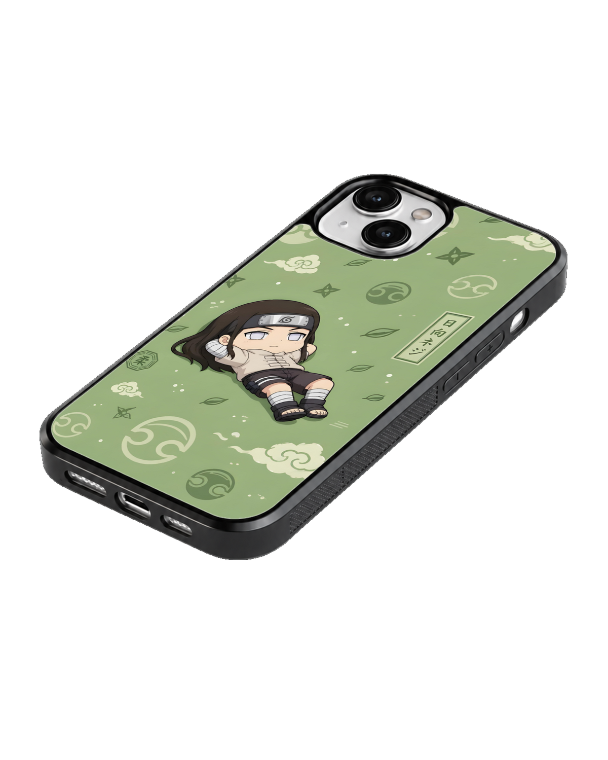 Neji Chibi Character Theme Glass Phone Covr