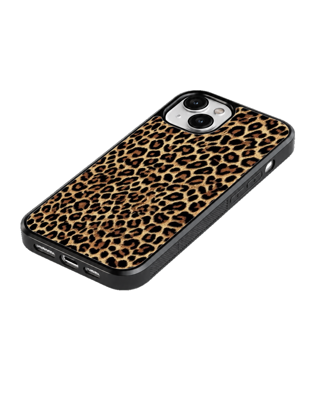 Leopard Print Premium Glass Phone Covr