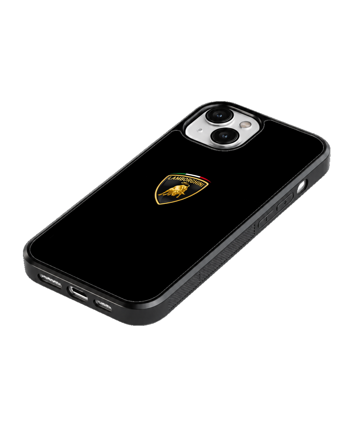 Lamborghini Logo Black Luxury Supercar Premium Glass Covr