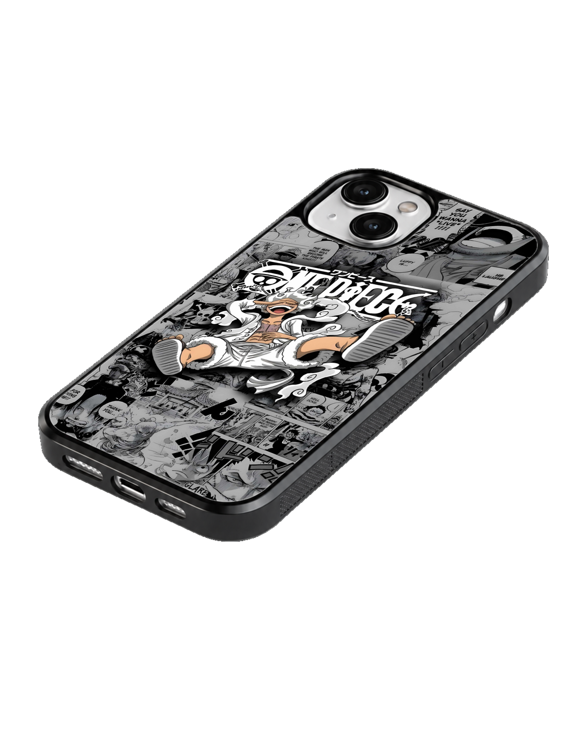 Monkey D. Luffy One Piece Theme Glass Phone Covr