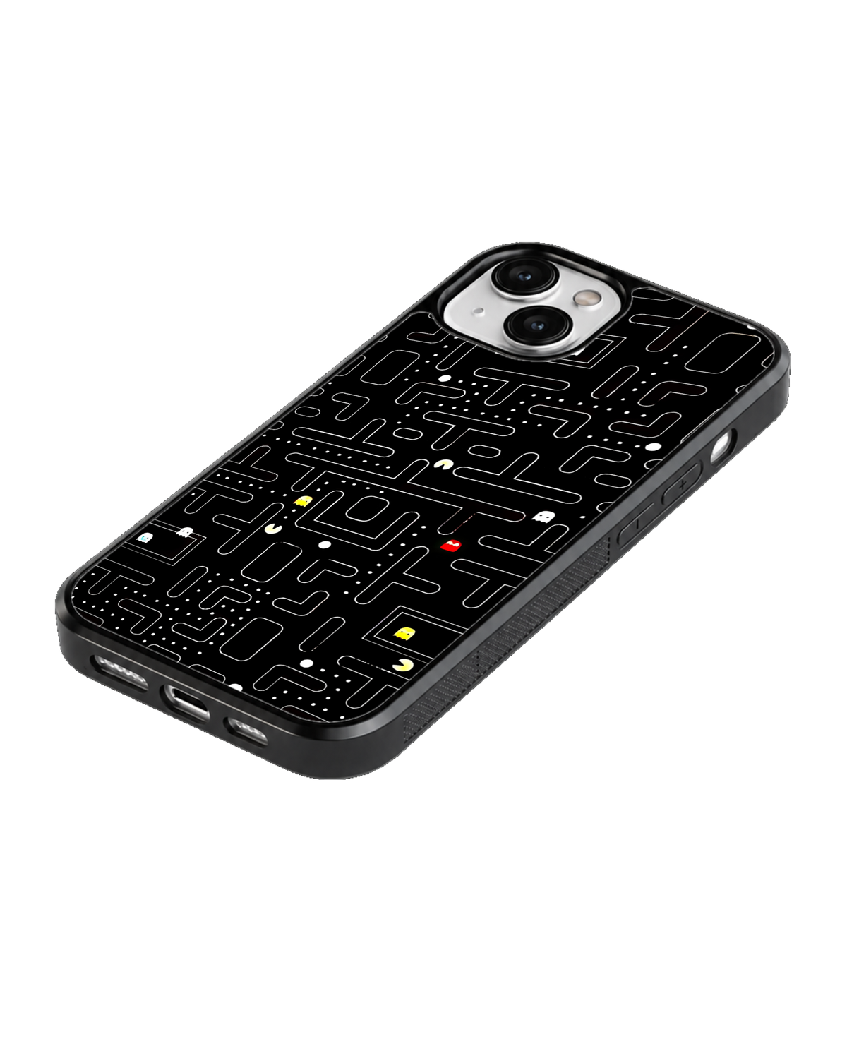 Pac-Man Maze Gaming Premium Glass Phone Covr