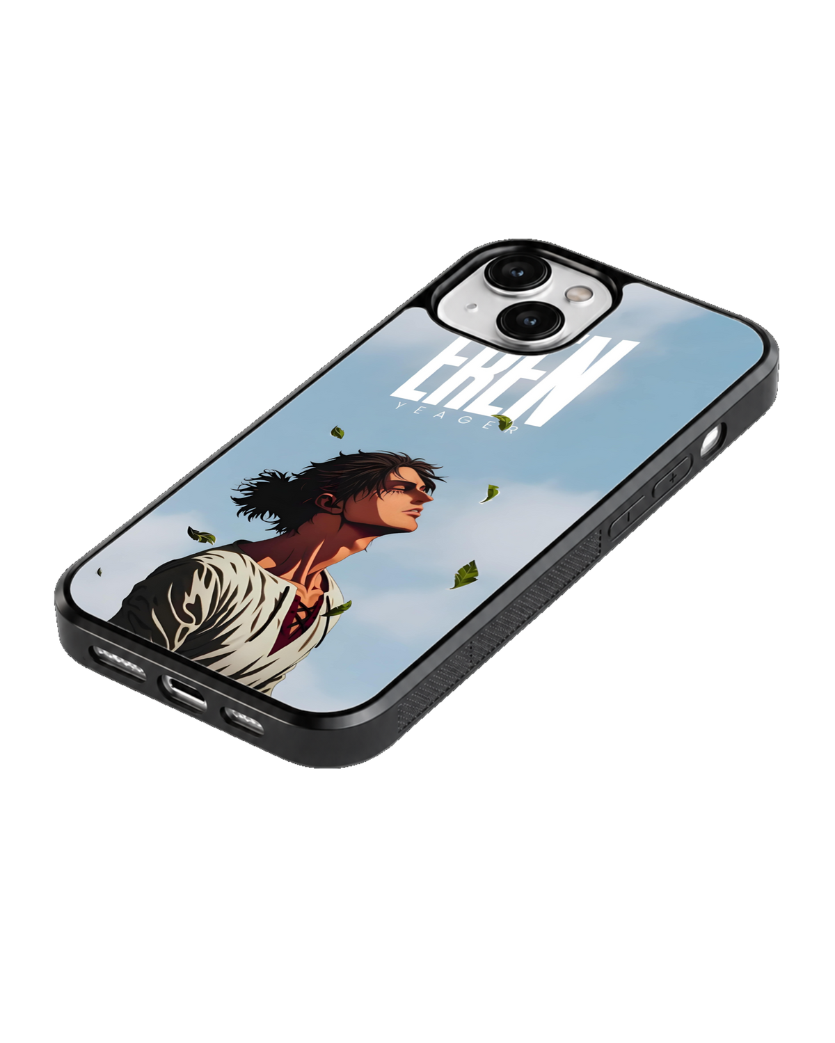 Eren Yeager AOT Theme Glass Phone Covr