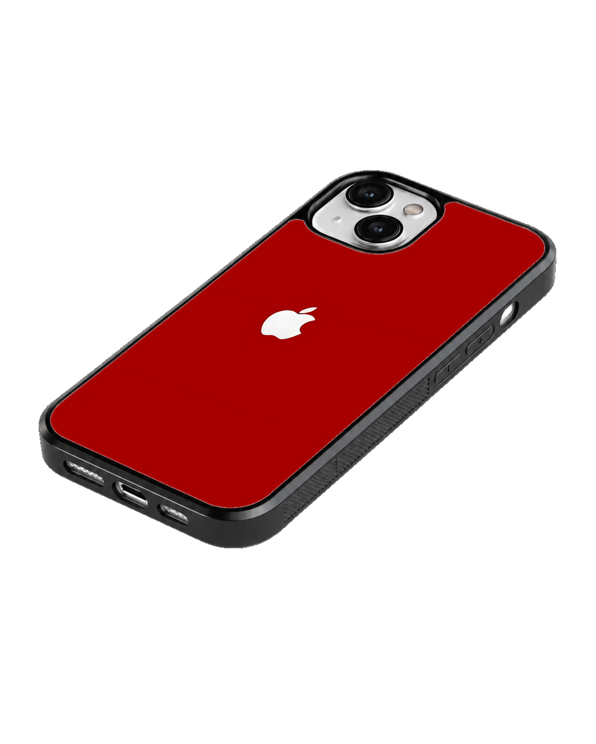 Red Bite – Minimalist Red Premium Glass Phone Covr