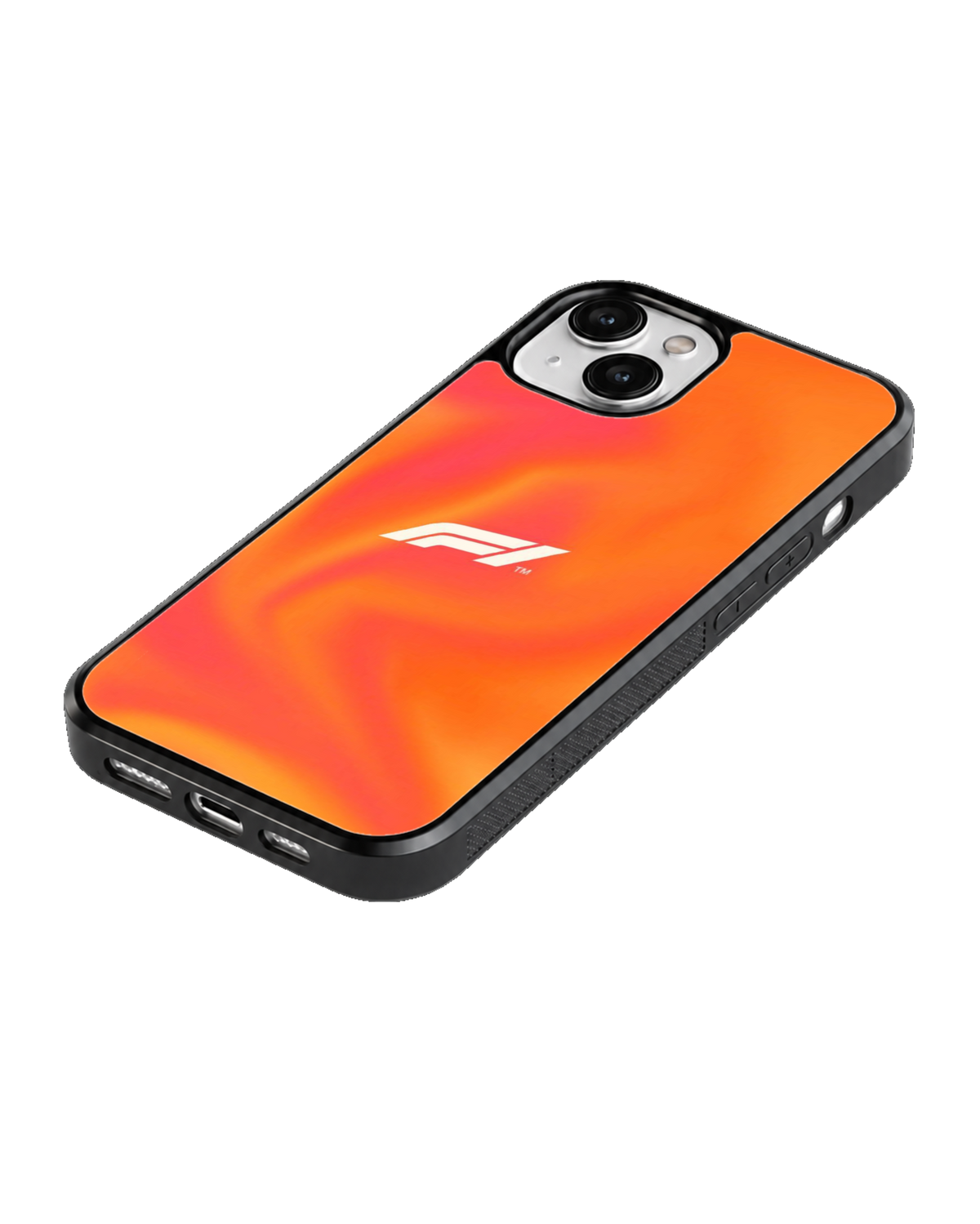 F1 Orange & Red Gradient Racing Motorsport Premium Glass Covr