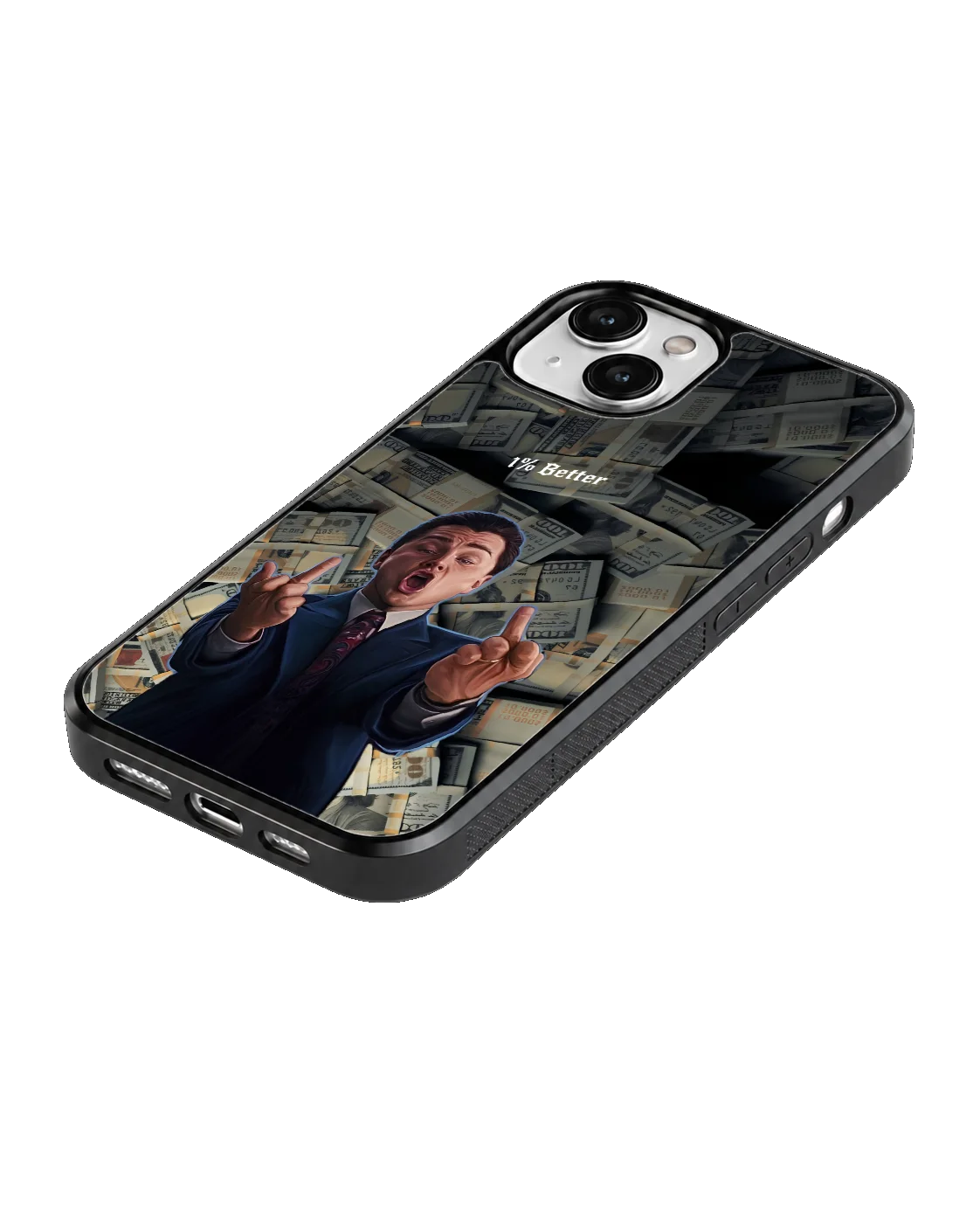 Wolf of Wall Street Premium Glass Phone Covr