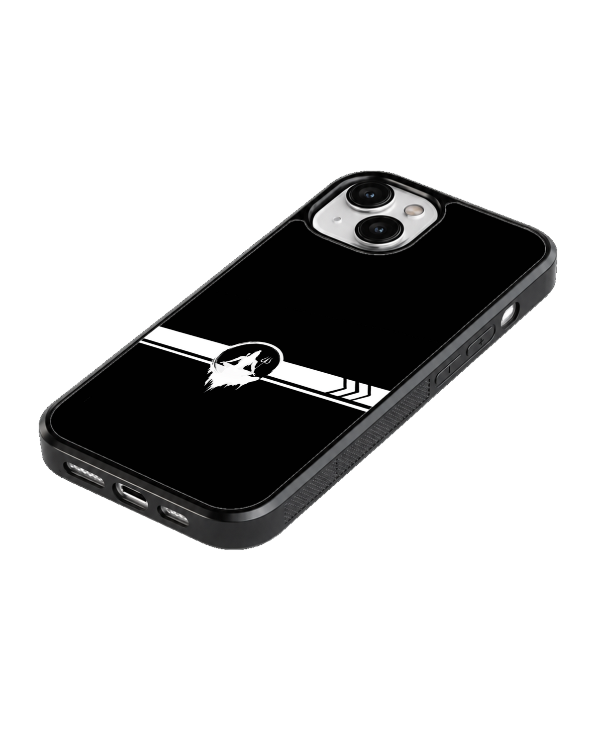 Mahadev Shiva Meditation Minimalist Black & White Spiritual Premium Glass Covr