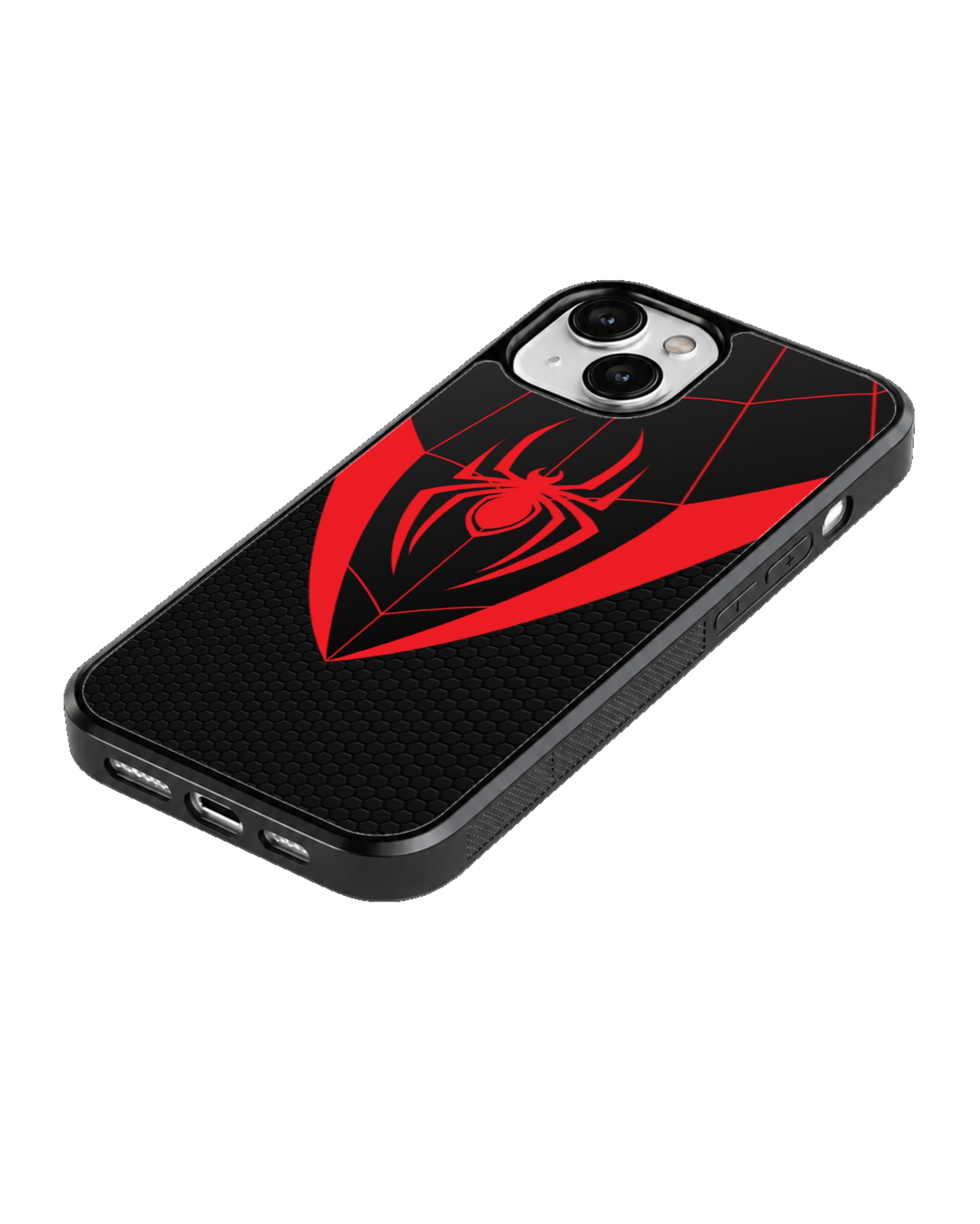 Spider-Man Miles Morales Logo Premium Glass Covr