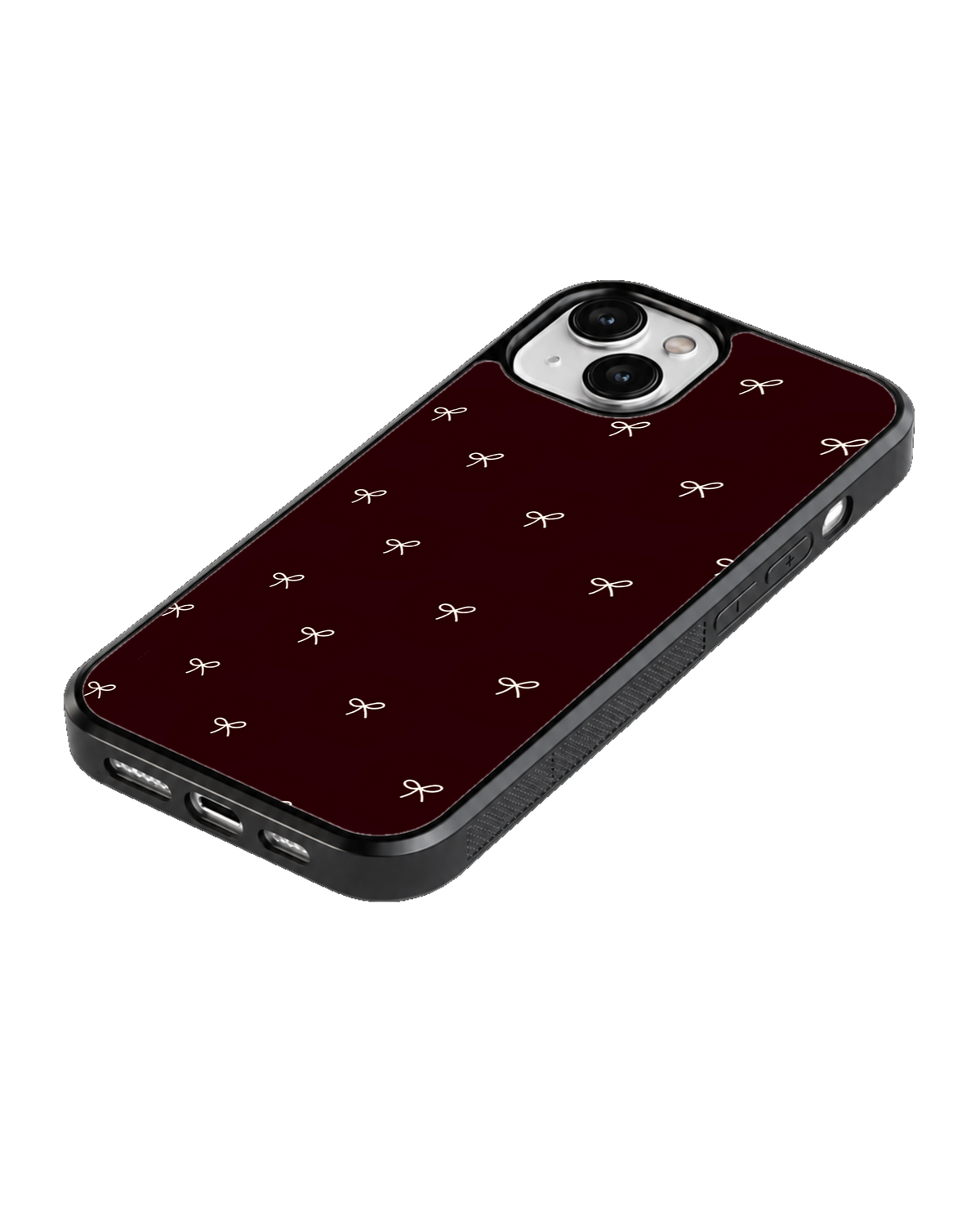 Minimal Bow Pattern Premium Glass Covr