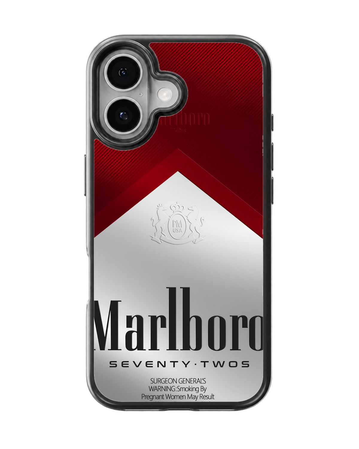Marlboro Seventy-Twos Vintage Aesthetic Premium Glass Covr