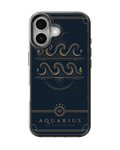 Aquarius Zodiac Horoscope Premium Glass Covr