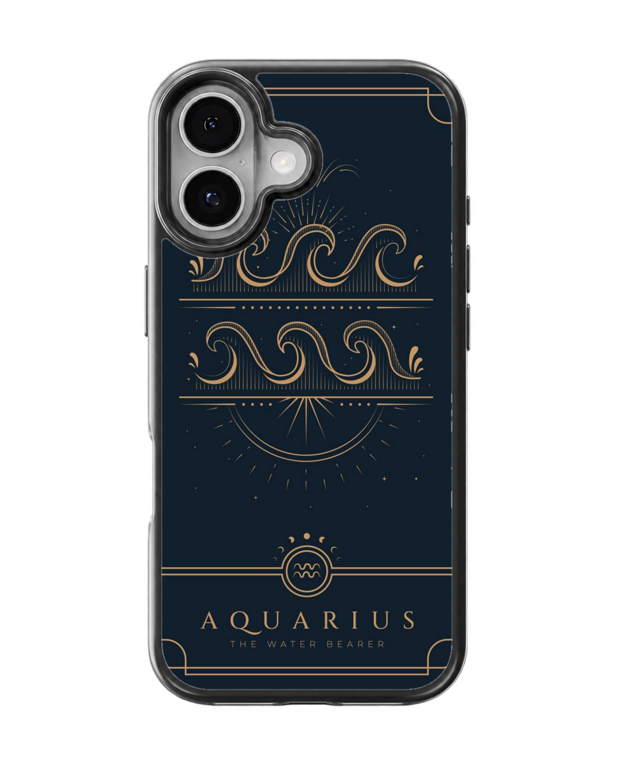 Aquarius Zodiac Horoscope Premium Glass Covr