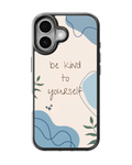 Be Kind To Yourself Minimalist Aesthetic Premium Glass Covr