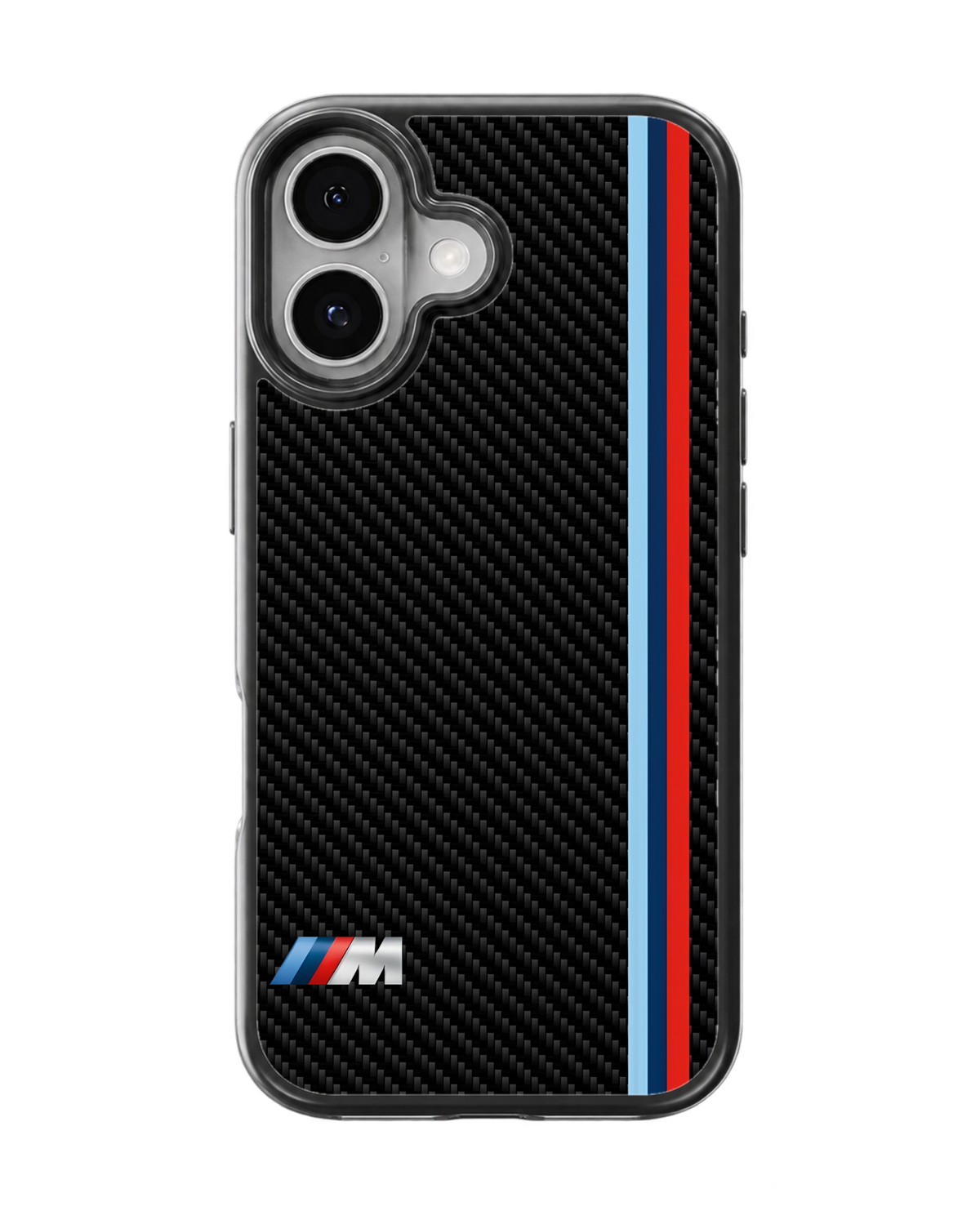 BMW M Motorsport Stripes Black Premium Glass Covr