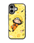 Naruto Chibi Character Theme Glass Phone Covr