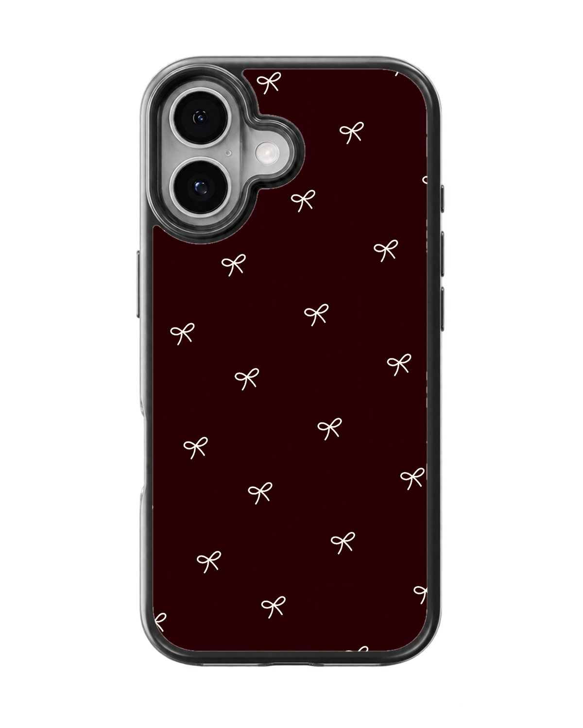 Minimal Bow Pattern Premium Glass Covr
