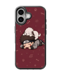 Kiba Chibi Character Theme Glass Phone Covr