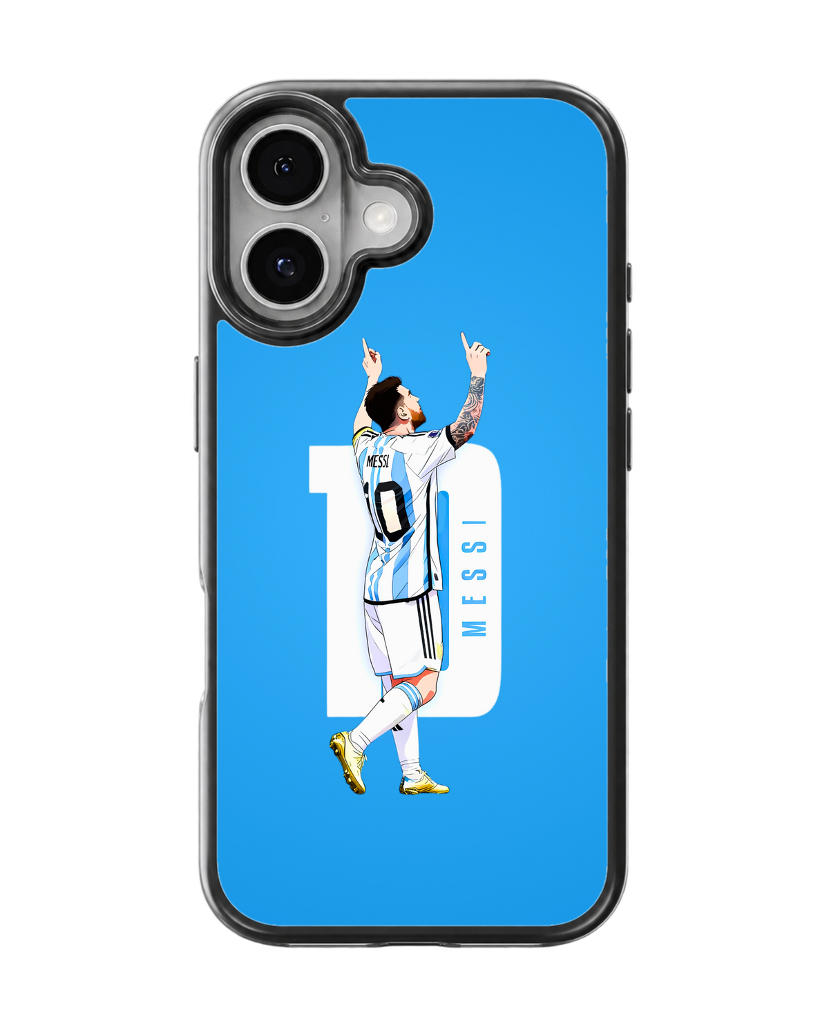 Lionel Messi Football Premium Glass Covr