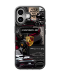 Porsche Racing Aesthetic Premium Glass Phone Covr