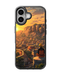 Naruto Hokage Wall Theme Glass Phone Covr