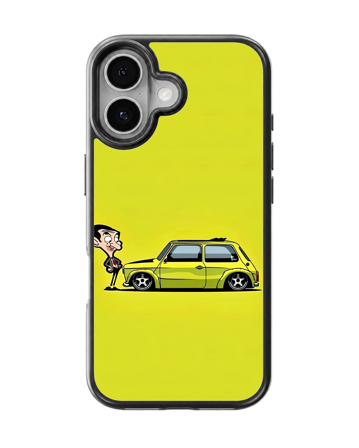Mr Bean Car Glass Aesthetic Phone Covr