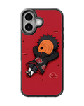 Chibi Tobi Uchiha Orange Mask Kawaii Anime Premium Glass Covr