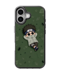 Shino Chibi Character Theme Glass Phone Covr