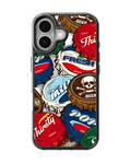 Retro Bottle Cap Premium Glass Covr