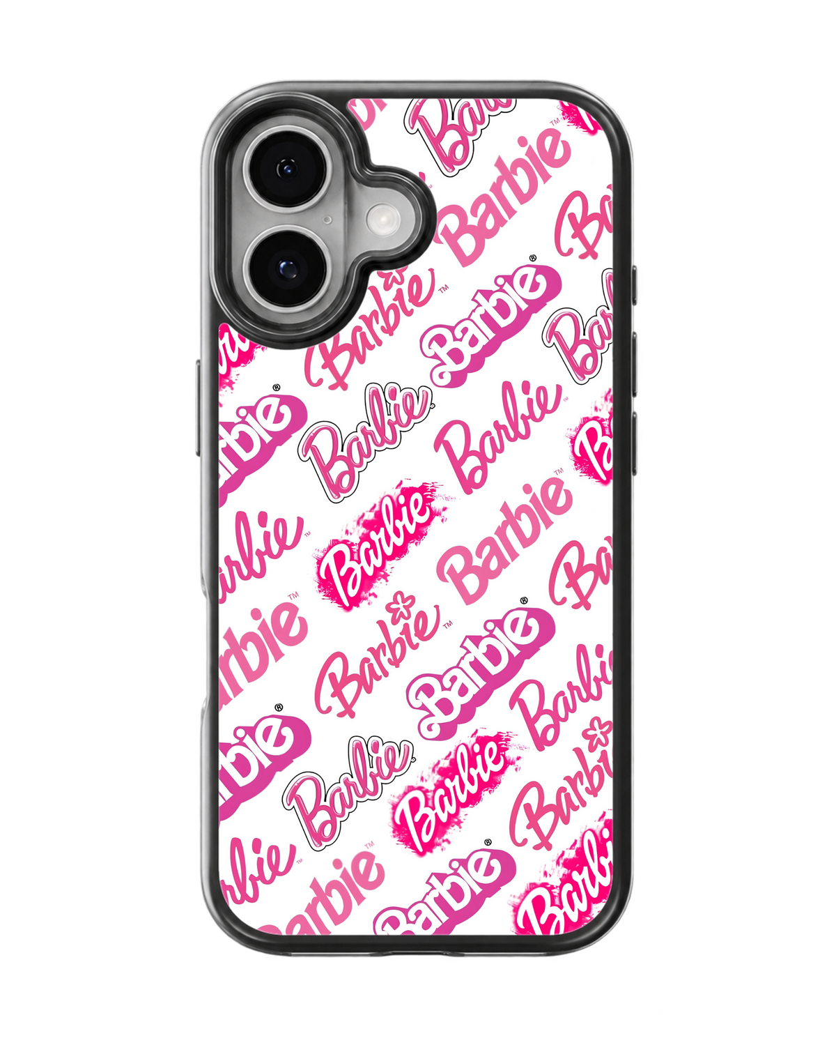 Barbie Pink Logo Pattern Girly Y2K Aesthetic Premium Glass Covr