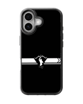 Lord Ram Shri Ram Minimalist Black & White Spiritual Premium Glass Covr