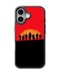 Red Dead Redemption 2 Van der Linde Gang Sunset Western Premium Glass Covr